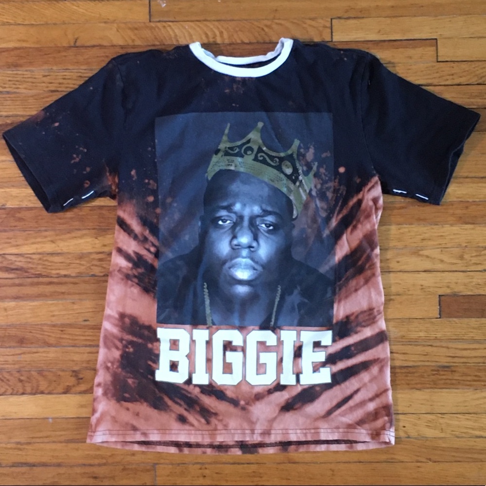 **CUSTOM** Biggie Acid Wash T-Shirt